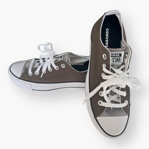 Converse Chuck Taylor All Star Platform Low Top Brown/White Size 4.5M 6.5W NEW